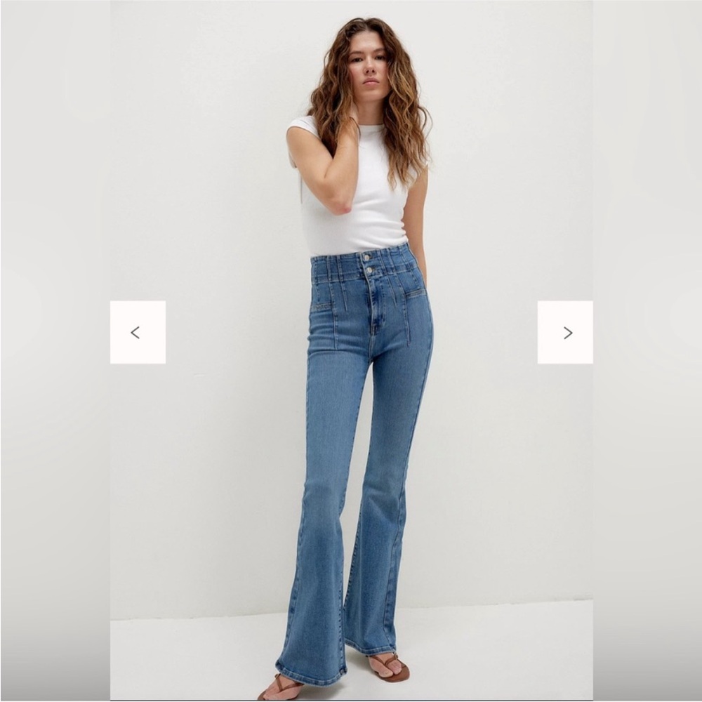 Free People We The Free Jayde Jeans 32S Short - Picture 12 of 13